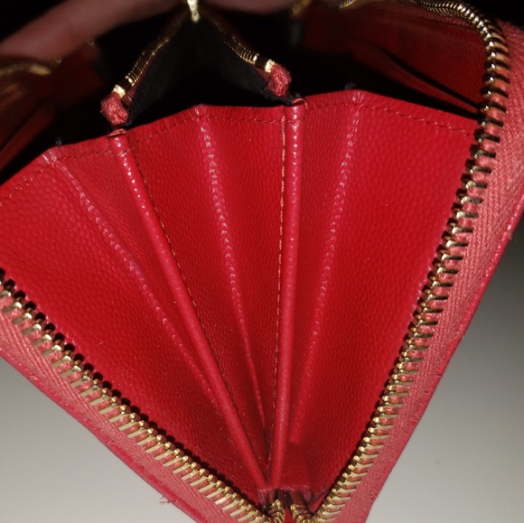 Saint Laurent wallet , red - Picture 6 of 6